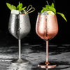 Vino&Friends - 2-Piece Stainless Steel Wine & Cocktail Glass Set